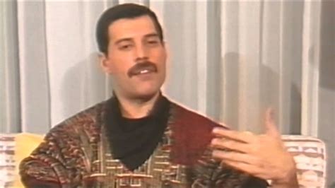 Freddie Mercury Interview in 1985. Freddie talking about his ...