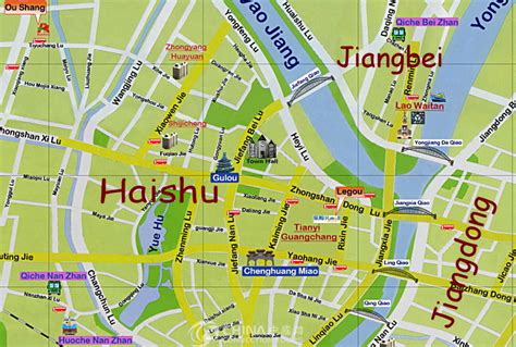 Ningbo City Map, China Ningbo City Map - Ningbo Travel Guide