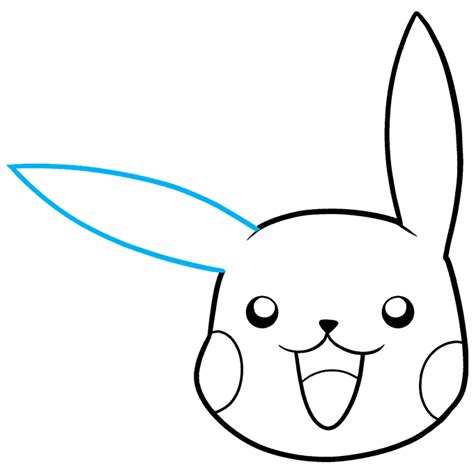 How To Draw Pikachus Face