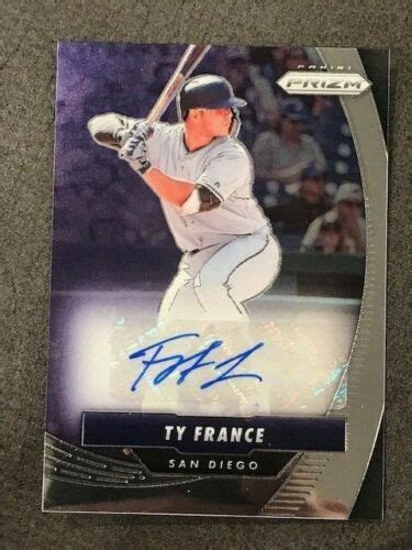 Ty France Baseball Card Database - Newest Products will be shown first in the results - 50 Per Page