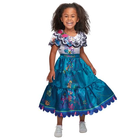 Encanto Disney Mirabel Girl's Fancy-Dress Costume, S (4-6X) - Walmart.com | Girls fancy dress ...