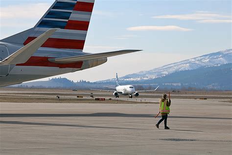 After wind diversions and snow, Missoula airport turns to spring and new flights ~ Missoula Current