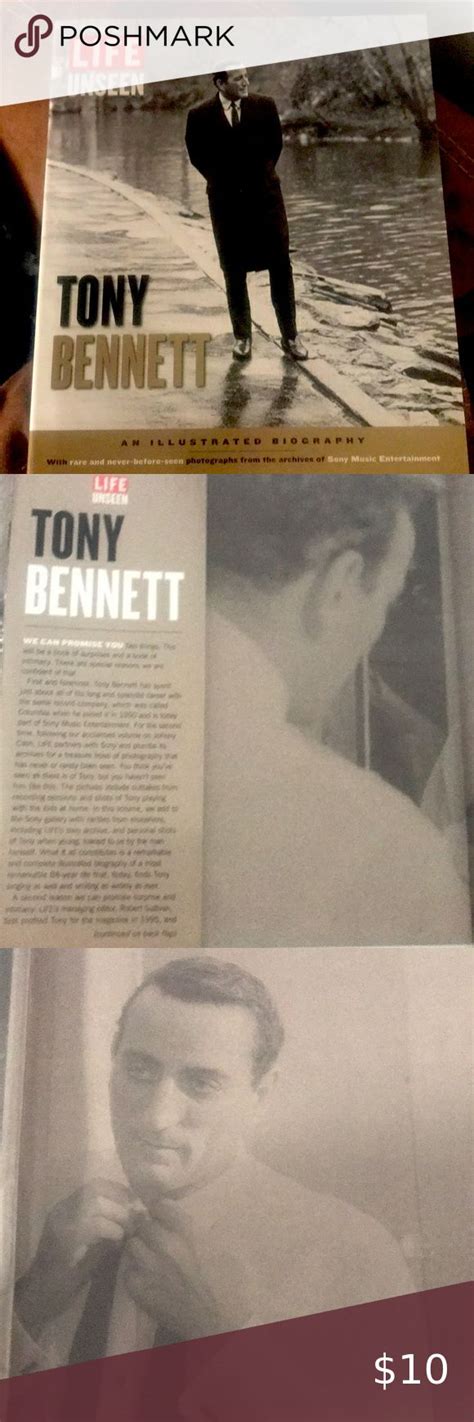 Tony Bennett An Illustrated Biography | Tony bennett, Tony, Biography