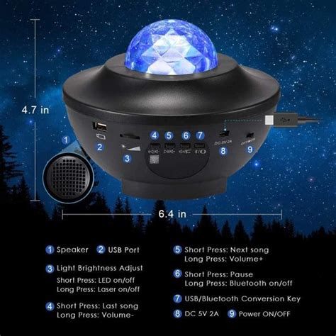 Buy Authentic Galaxy Projector - ColorQo.com.bd