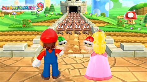 Mario Party 9 Free Play Minigames Mario Vs Peach Vs Daisy Vs Wario ...