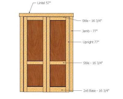 Shed Door Sizes?