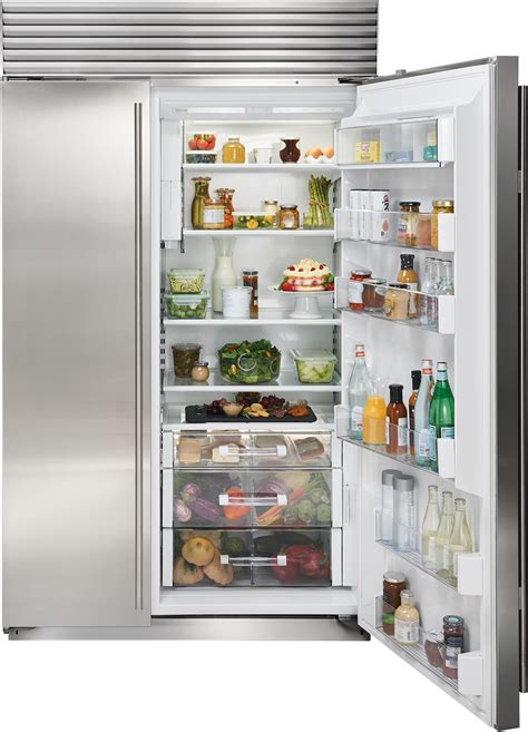 Sub-Zero 48" Classic Side-by-Side Refrigerator/Freezer with Internal ...