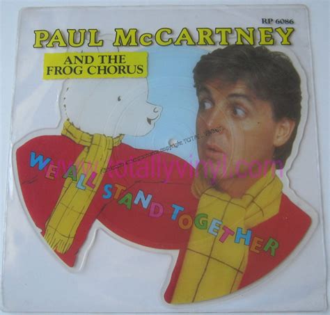 Totally Vinyl Records || McCartney and the Frog Chorus, Paul - We all stand together 7 Inch ...