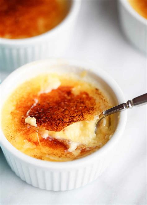 Easy classic crème brûlée