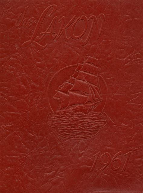 1961 yearbook from Laconia High School from Laconia, New Hampshire for sale