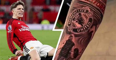 Two best pics as Garnacho pays ultimate homage to Man United with new arm tattoos