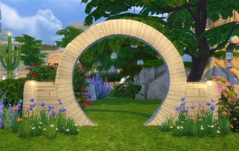 Old Mill Wedding Arch by BigUglyHag at SimsWorkshop » Sims 4 Updates