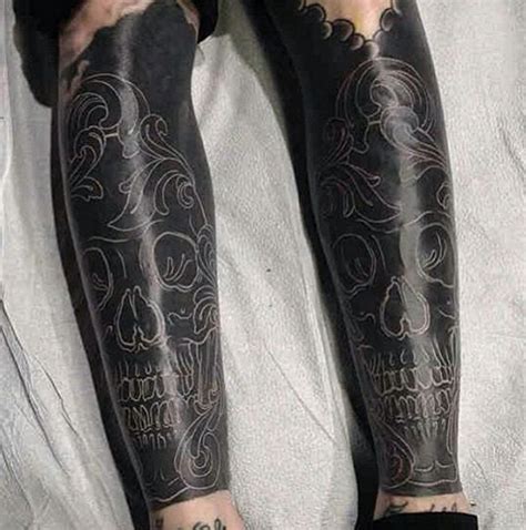 The new tattoo trend is called “blackout tattoos” (pics ...