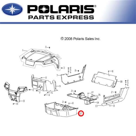 Polaris Rzr 170 Parts Diagram