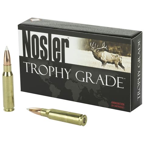 Nosler Trophy Grade 308 WIN 165 Grain Ammunition – Get Tactical Supply