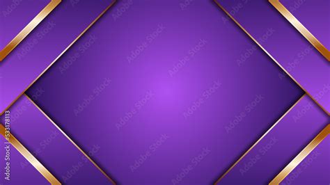 luxury purple background with gold outline. abstract background. luxury elegant design Stock ...