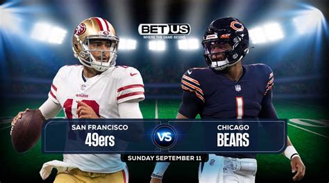 49ers vs Bears Odds, Preview, Stream, Picks and Predictions