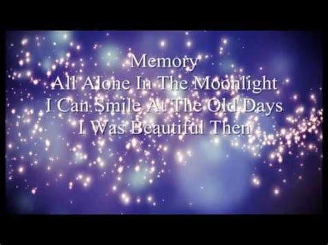 Memory - Cats Musical - Short Cover With Lyrics - YouTube