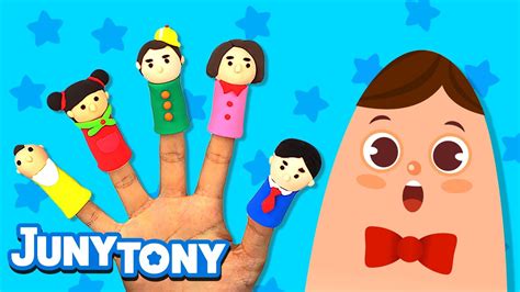 Finger Family Song for Kids | Finger Puppets | Preschool Songs ...