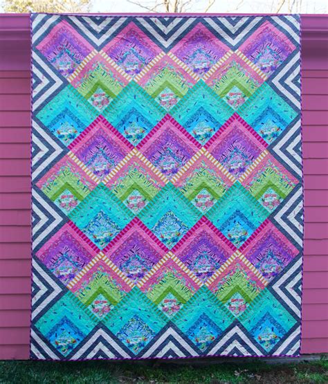 Tula Pink Electric Slide Quilt featuring HomeMade - Petting Fabric