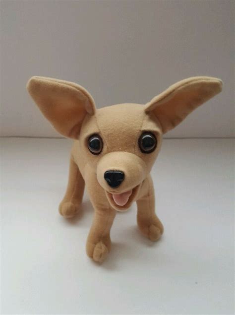 Taco Bell Dog Chihuahua "Yo quiero Taco Bell" Plush Small Dog 6" (Applause) #Applause in 2020 ...