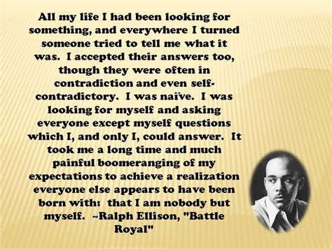 Ralph Ellison Quotes. QuotesGram