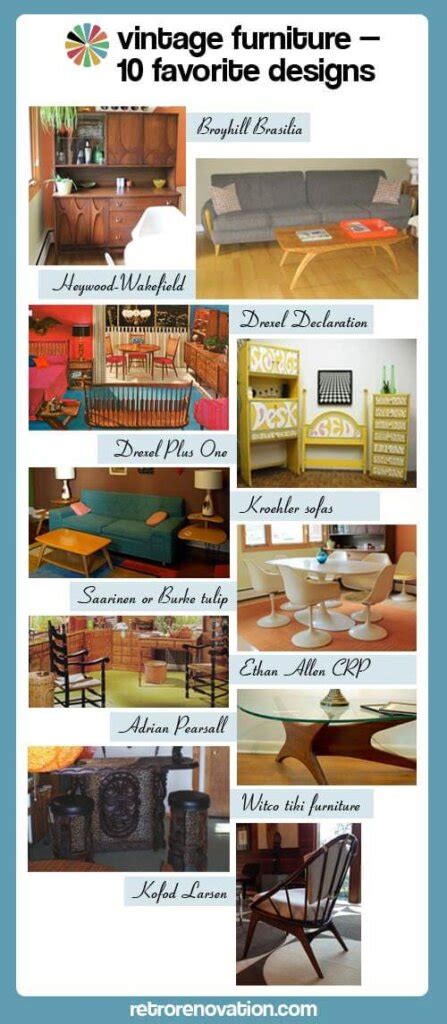 Vintage furniture - 10 of our favorite midcentury designs and brands ...