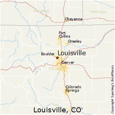 Louisville Colorado Map – Get Map Update