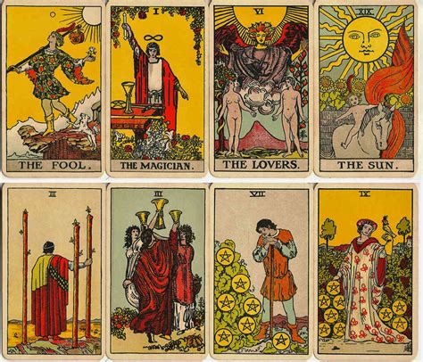 Rider Waite Tarot early editions - The World of Playing Cards