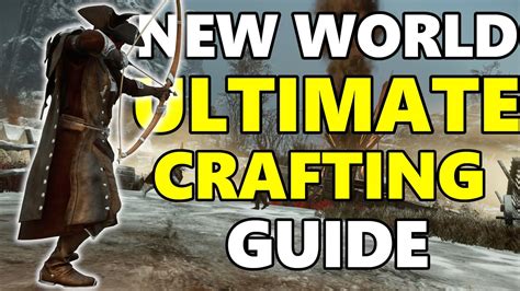 NEW WORLD MMO - ULTIMATE Crafting Guide - Everything You Need To Know! - YouTube