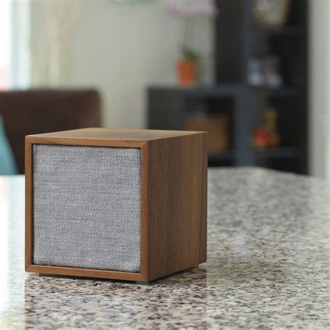 Bluetooth speaker CUBE By Tivoli Audio | Tivoli audio, Diy speakers, Speaker design