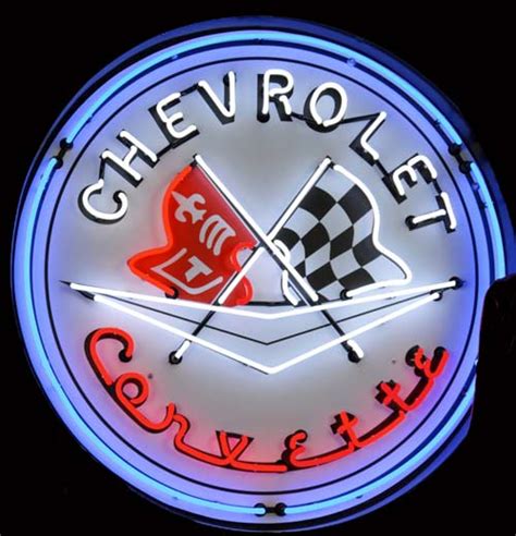 Corvette Neon Sign | Garage Art™