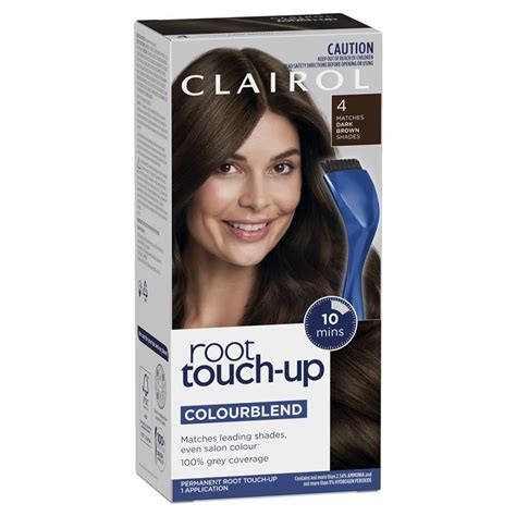 Buy Clairol Nice 'N Easy Root Touch Up Permanent 4 Dark Brown Online at Chemist Warehouse®