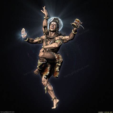 ArtStation - Shiva Parvati - Ananda Thandavam II, Gaurav Kumar | Lord ...