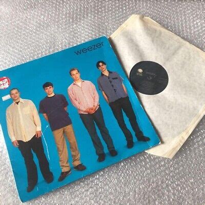 Weezer Blue Album Vinyl LP First Press 1994 Original UK Press Geffen ...