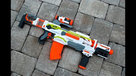 [REVIEW] Nerf N-Strike Modulus ECS-10 Unboxing, Review, & Firing Test ...