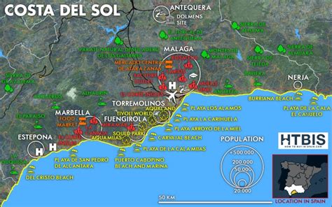 The best map on the Costa del Sol - How to buy in Spain