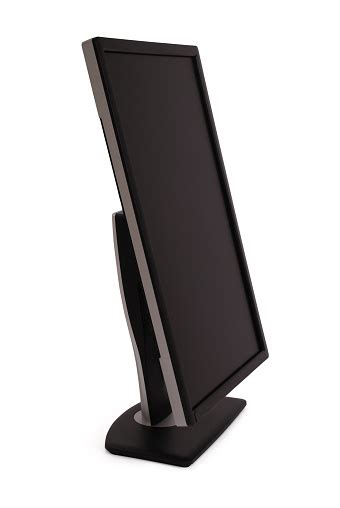 Black Pc Monitor Stock Photo - Download Image Now - Black Color ...