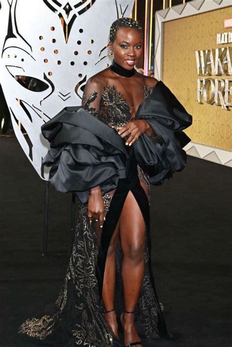 DANAI GURIRA at Black Panther: Wakanda Forever Premiere in London 11/03 ...