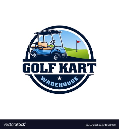 Golf cart logo Royalty Free Vector Image - VectorStock