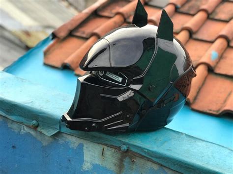 Batman Arkham Knight Helmet Motorcycle Custom Glossy Color DOT | Etsy