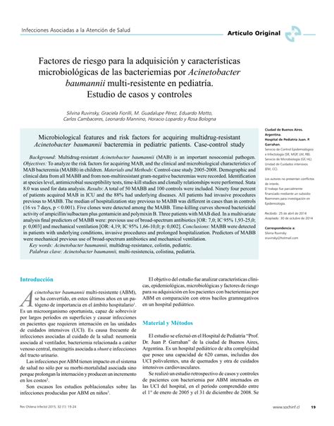 (PDF) Microbiological features and risk factors for acquiring multidrug-resistant Acinetobacter ...