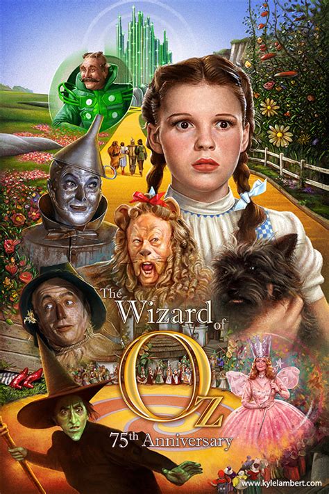 Kyle Lambert - The Wizard of Oz - Painted Movie Poster