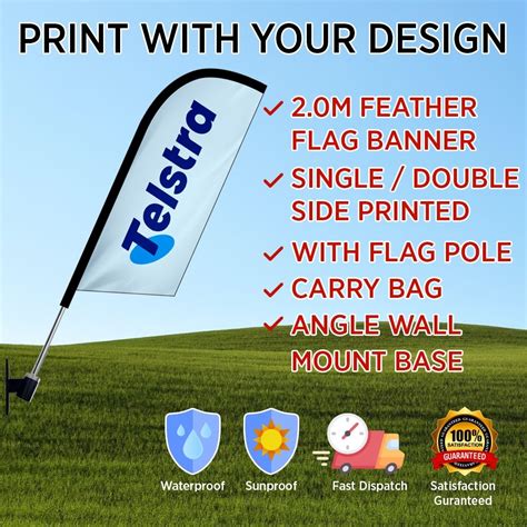 2.0M FEATHER BANNER (FEATHER FLAG | BALI FLAGS) SYDNEY MELBOURNE ...