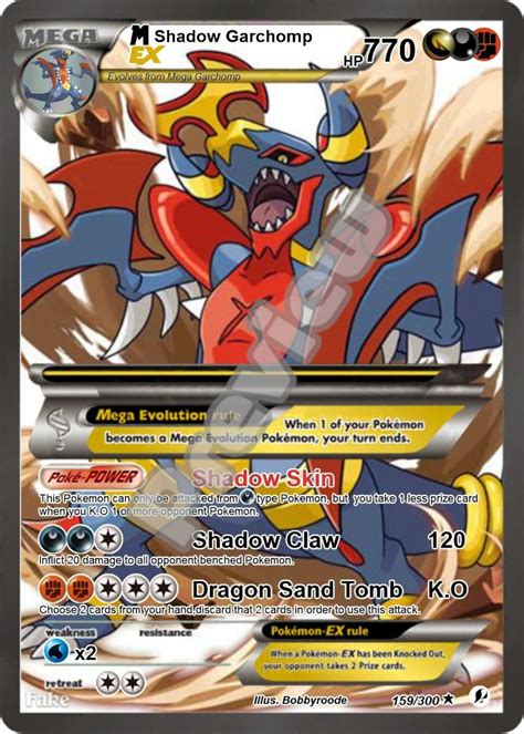 M Shadow Garchomp Ex Gx Pokemon Card - Etsy Canada