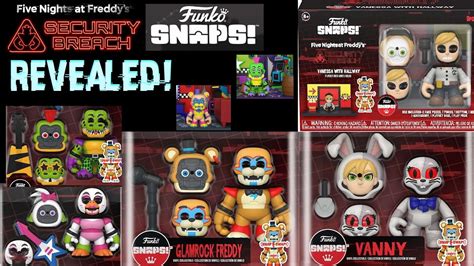 FNAF SECURITY BREACH FUNKO SNAPS WAVE 3 REVEALED! - Five Nights at ...