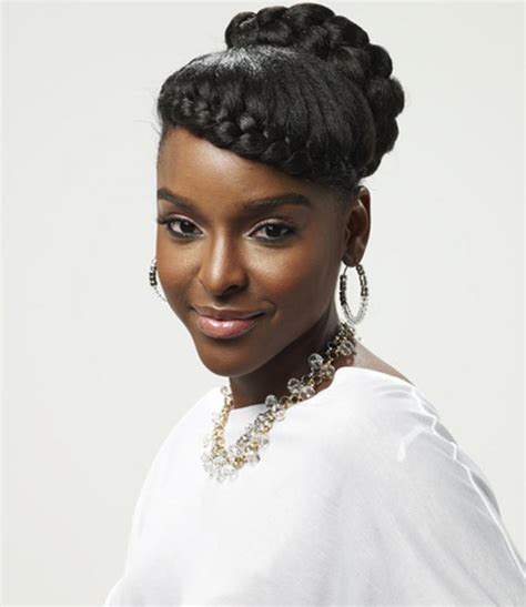 Pictures of French Braid Hairstyles for Black Women