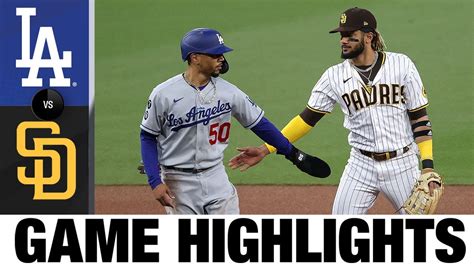 Dodgers vs. Padres Game Highlights (4/16/21) | MLB Highlights - YouTube