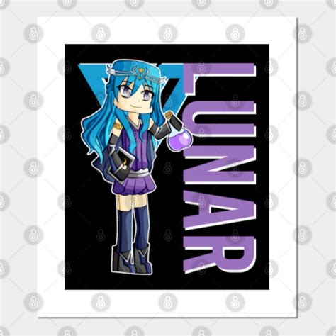 Lunar Itsfunneh Funneh youtuber Krew crew fan art 2022 - Krew - Posters ...