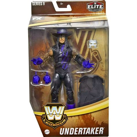 WWE Wrestling Elite Collection Legends Series 9 Undertaker Action ...